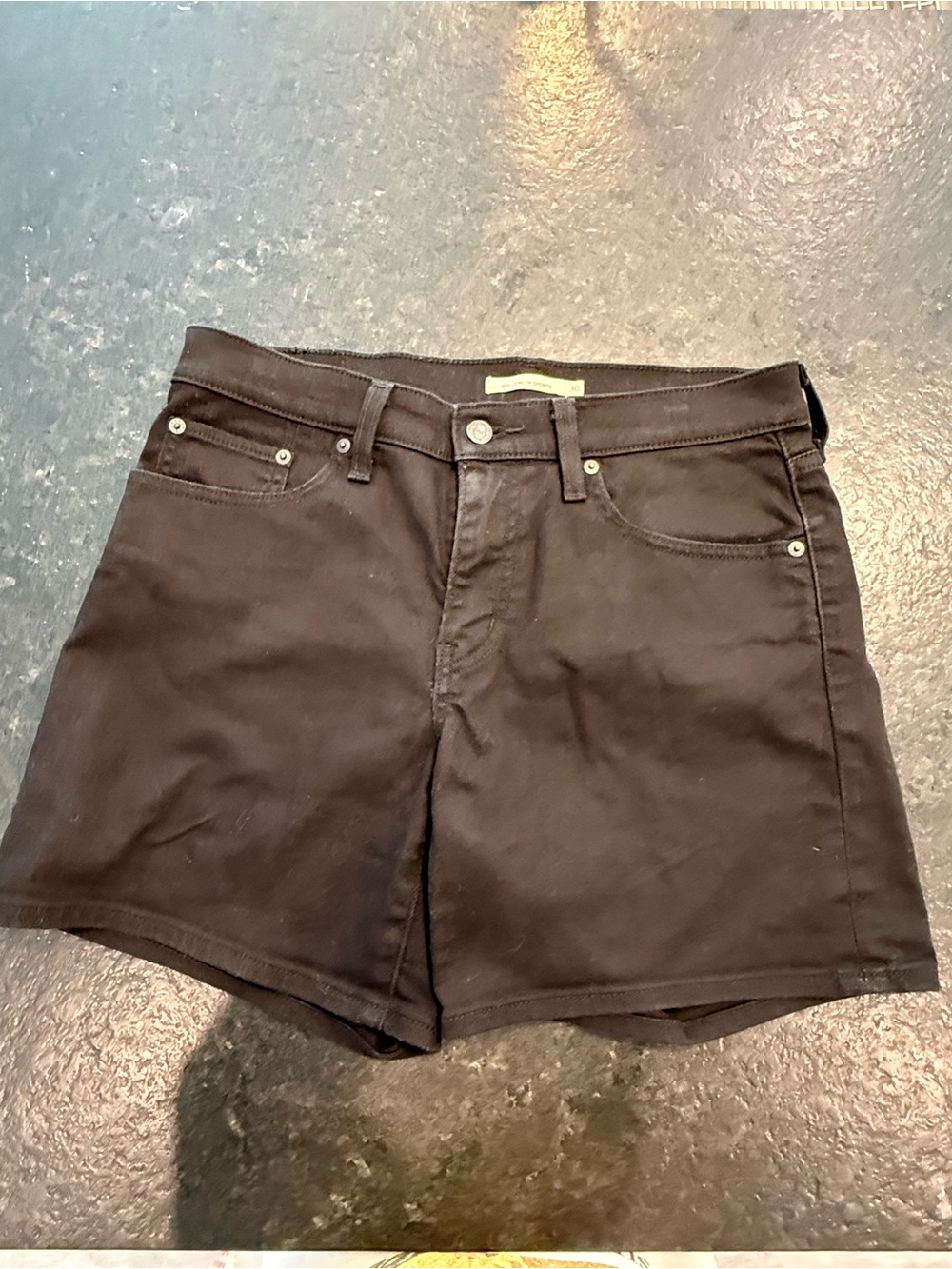 2 Pairs of Levi's Black Women's Jean Shorts